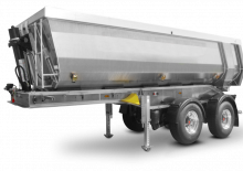 Sklápěcí návěsy Schwarzmüller 2-axle full aluminium segment tipper semitrailer - wheelbase 1,810 mm