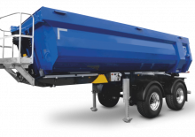Sklápěcí návěsy Schwarzmüller 2-axle steel segment tipper semitrailer - wheelbase 1,810 mm