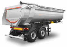 Sklápěcí návěsy Schwarzmüller 2-axle steel segment tipper semitrailer