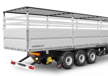 Sklápěcí návěsy Schwarzmüller 3-axle 3-way tipper semitrailer - long-haul transport