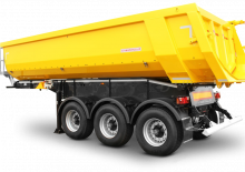 Sklápěcí návěsy Schwarzmüller 3-axle aluminium segment tipper semitrailer