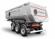 Sklápěcí návěsy Schwarzmüller 3-Axle Aluminium-Segment Tipper Semitrailer with thermal insulation