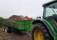 Sklápěcí přívěsy Hustler 12 ton