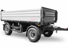 Sklápěcí přívěsy Schwarzmüller 2-axle 3-way tipper trailer - building site