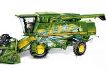Sklízecí mlátičky John Deere C 670 i HM