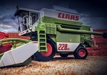 Sklízecí mlátičky Claas Commandor 228 CS