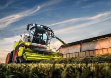 Sklízecí mlátičky sběrače Claas Pick Up 380