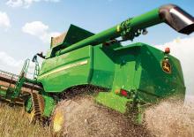 Sklízecí mlátičky John Deere T 660 HM