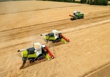Sklízecí mlátičky Claas Trion 530 TerraTrac   