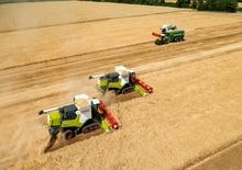 Sklízecí mlátičky Claas Trion 650 Terra Trac