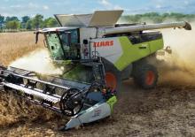 Sklízecí mlátičky Claas Trion 740    