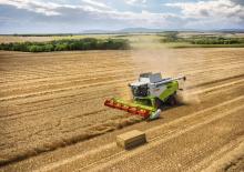 Sklízecí mlátičky Claas Tucano 550