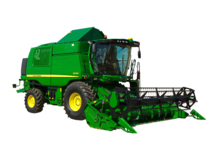 Sklízecí mlátičky John Deere W 540i LL