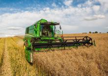 Sklízecí mlátičky John Deere W650