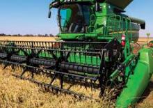 Sklízecí mlátičky žací lišty John Deere 725PF 