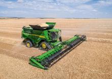 Sklízecí mlátičky žací lišty John Deere HD45X