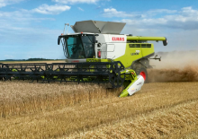 Sklízecí mlátičky žací lišty Claas MaxFlex 1050