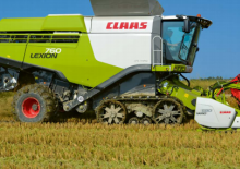Sklízecí mlátičky žací lišty Claas Vario 680