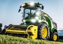 Sklízecí řezačky - pohon na 4 kola John Deere 9500 