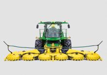 Sklízecí řezačky - pohon na 4 kola John Deere 9800 
