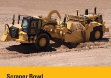 Skrejpry Caterpillar 627H