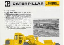 Skrejpry Caterpillar 631D