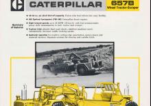 Skrejpry Caterpillar 657B