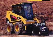 Smykem řízené nakladače Caterpillar 216B