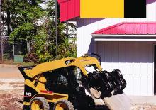 Smykem řízené nakladače Caterpillar 242B