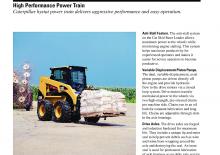 Smykem řízené nakladače Caterpillar 248B