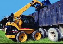 Smykem řízené nakladače Caterpillar 252B
