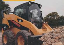 Smykem řízené nakladače Caterpillar 256C