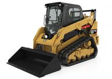 Smykem řízené nakladače Caterpillar 259D