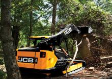 Smykem řízené nakladače JCB 320T