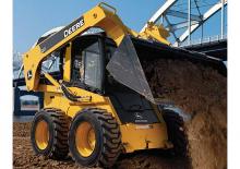 Smykem řízené nakladače John Deere Construction 325