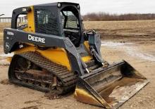 Smykem řízené nakladače John Deere Construction 333D