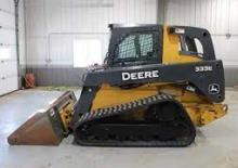 Smykem řízené nakladače John Deere Construction 333E