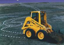Smykem řízené nakladače John Deere Construction 375