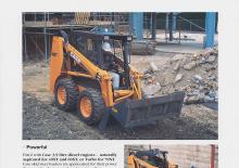 Smykem řízené nakladače Case 70XT