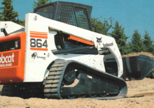 Smykem řízené nakladače Bobcat 864 G H