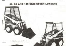 Smykem řízené nakladače John Deere Construction 90