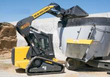 Smykem řízené nakladače New Holland C175
