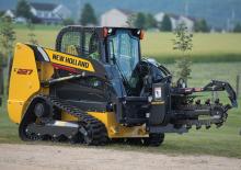 Smykem řízené nakladače New Holland C227