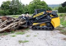 Smykem řízené nakladače New Holland C332