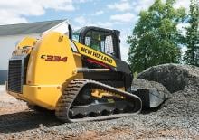 Smykem řízené nakladače New Holland C334