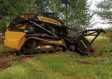 Smykem řízené nakladače New Holland C345