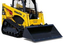 Smykem řízené nakladače Komatsu CK30-1