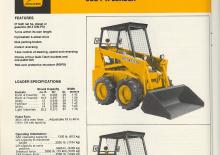 Smykem řízené nakladače John Deere Construction JD24A