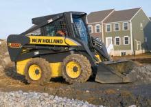 Smykem řízené nakladače New Holland L185