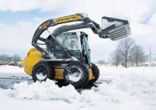 Smykem řízené nakladače New Holland L334